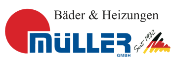 Müller GmbH – Bäder-Heizung-Solar Logo